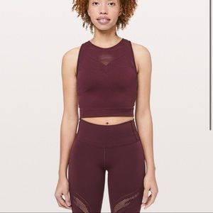 Lululemon Reveal Cropped Tank